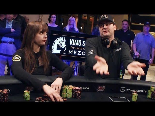 Hellmuth BLUFFED by "Bluffy the Vampire Slayer" | Poker Night in America