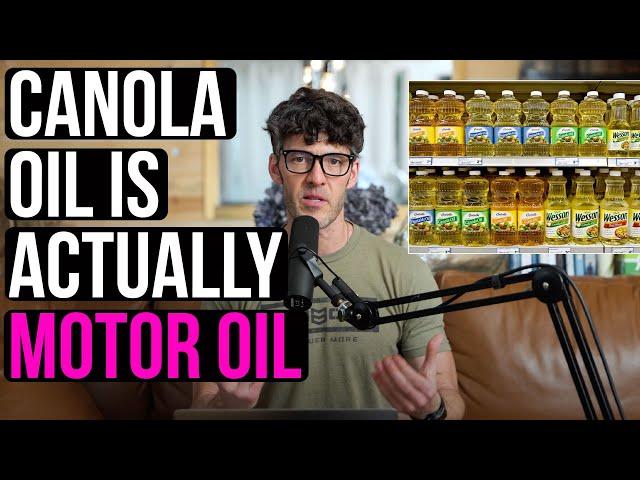 Canola Oil is Repurposed Motor Oil NOT a Food for Humans