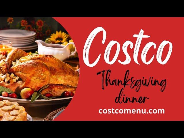 #thanksgiving Costco Thanksgiving Dinner 2023