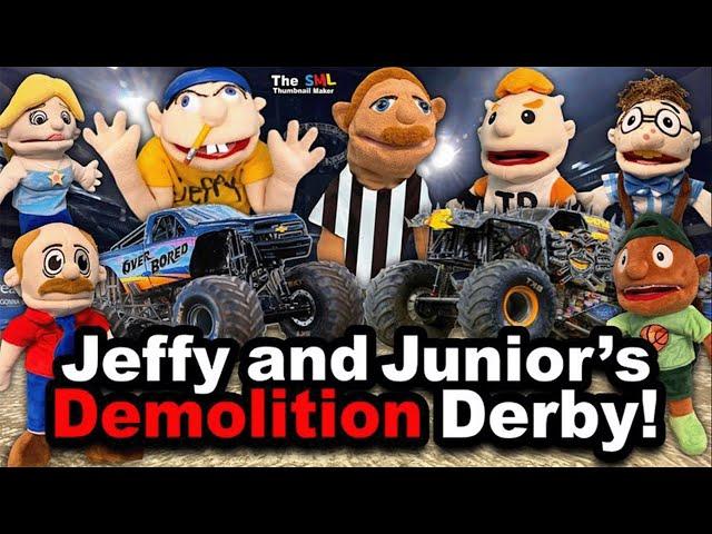 SML Movie: Jeffy and Junior’s Demolition Derby!