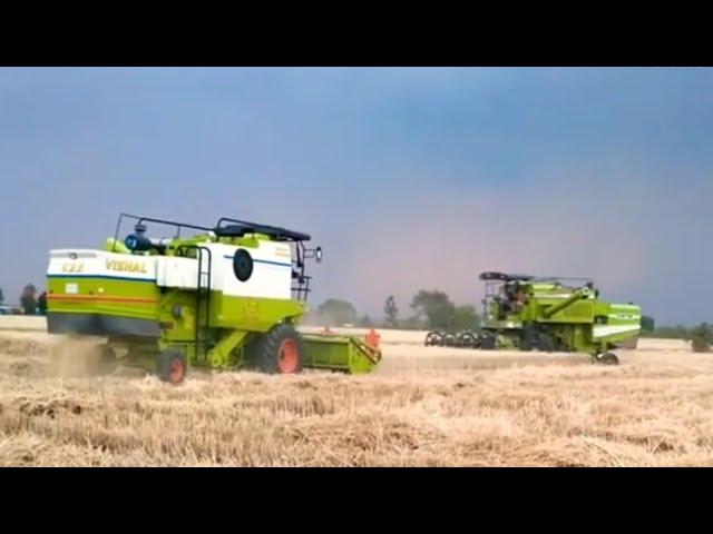 kartar vs Vishal combine harvester competition