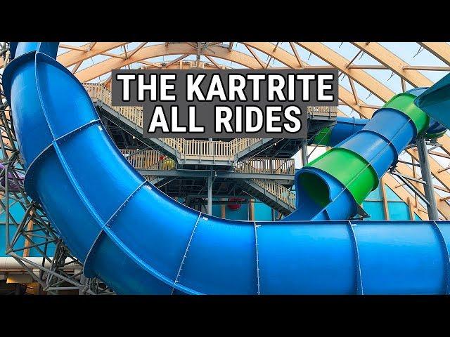 All Water Slides and Attractions at The Kartrite Resort Indoor Waterpark