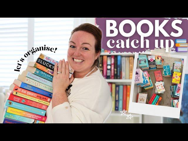 COSY BOOKS VLOG!  bookcase organisation, current favourite reads, TBR & the best accessories! 