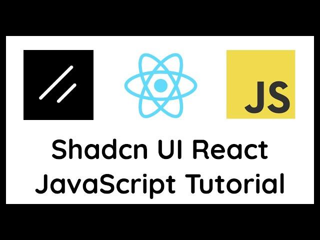 How to Install Shadcn UI using React, JavaScript, and Vite