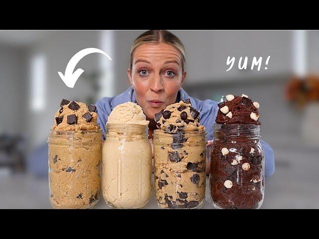 4 EASY Edible Cookie Dough Recipes