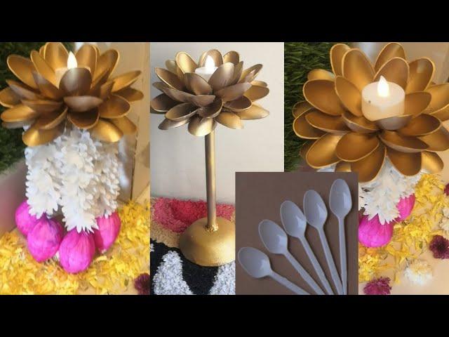 DIY Tealight Holder |Festival Decoration Easy and Creative Ideas |Makar Sankranti |Bestoutofwaste f