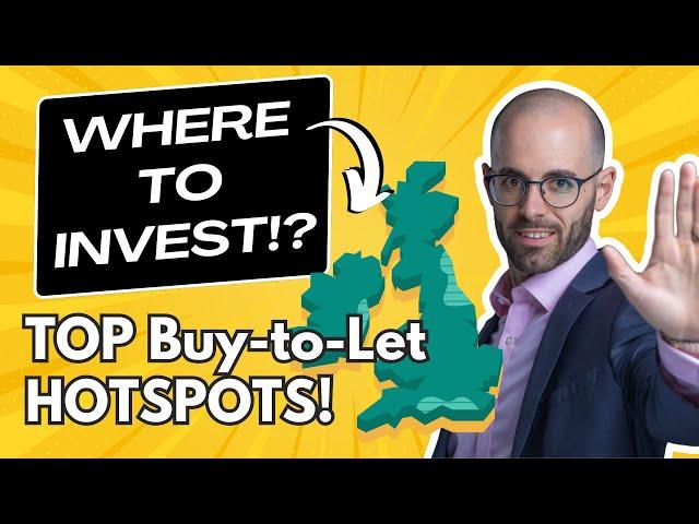 Top 5 Buy-to-Let Property HOTSPOTS (2024) in the UK | Best Places to Invest UK