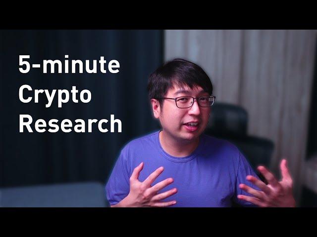 How to quickly research any crypto