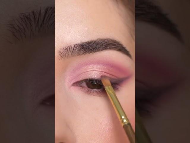 Simple Pink Eyeshadow Look