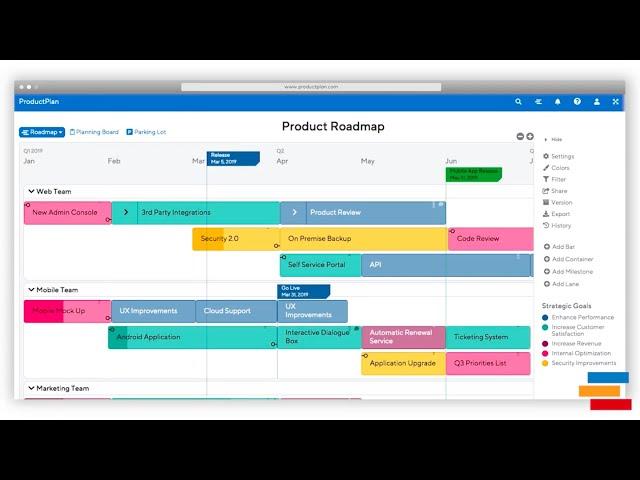 ProductPlan Demo and Product Tour
