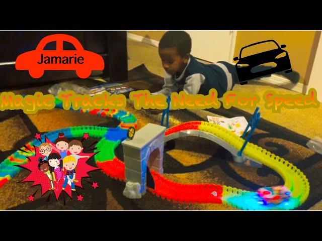 Magic Tracks Rc The Need For Speed with Jamarie & Mommy