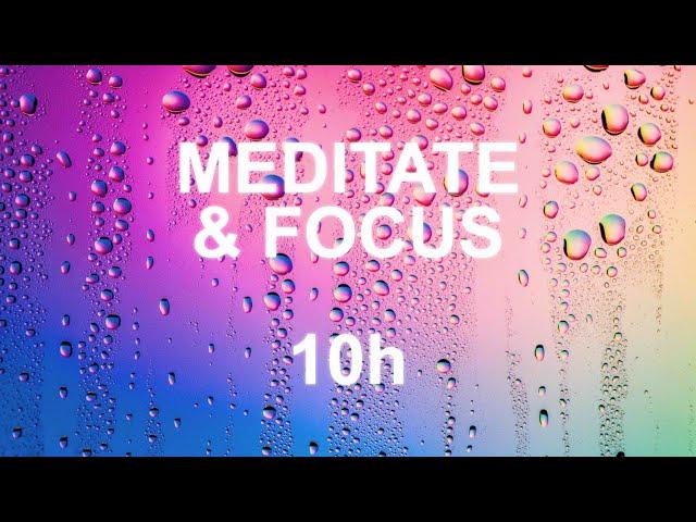 Tingly Calming music waves to relax, meditate, focus (10 hours)