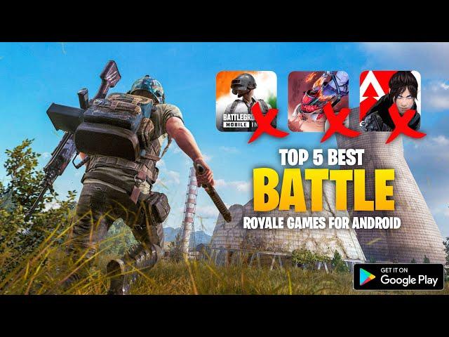 Top 5 Best Battle Royale Games For Android | High Graphics (Online/Offline)