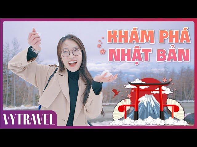 Vlog 5 ngày ở Nhật Bản | Japan Travel Guide VyTravel