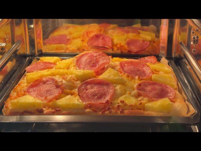 I eat this pizza everyday, a new Hawaiian pizza recipe,  nobody will believe you did it! 夏威夷披薩