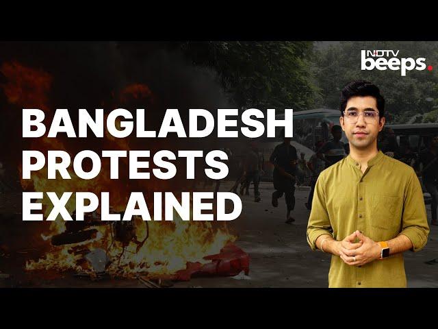 Bangladesh Protests Explained | #NDTVBeeps