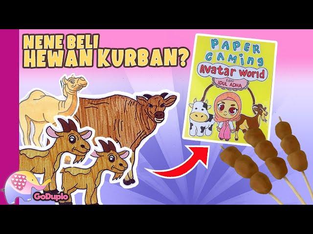 Rayain Idul Adha! Nene Beli Hewan Kurban di Paper Avatar World Edisi Idul Adha!? - Goduplo TV