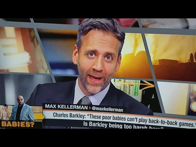 Max Kellerman singing the Biggie hook.Stephen A Smith was cracking up