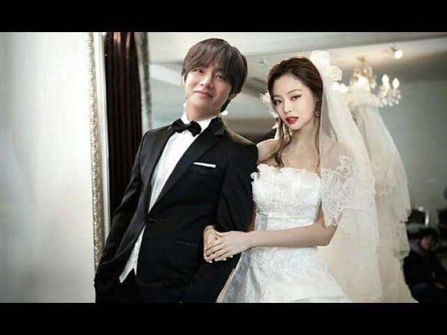 Taennie Jennie (blackpink) & Taehyung (bts) • wedding • [fmv]