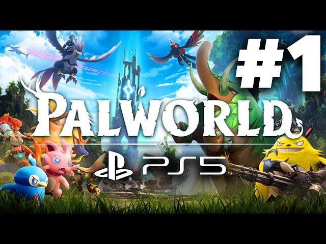 PALWORLD PS5 Gameplay Walkthrough Part 1 - Pokemon on PS5 ???