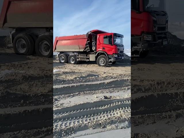 Скания р 440 6х6 в  работе