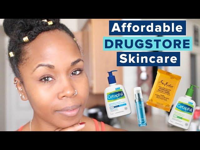 Drugstore Skincare Routine | Affordable Options for Oily, Dry & Combination Skin | Cleansers & More