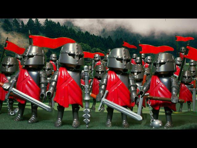 Teutonic Knights vs Kievan Rus War Battle - Playmobil History