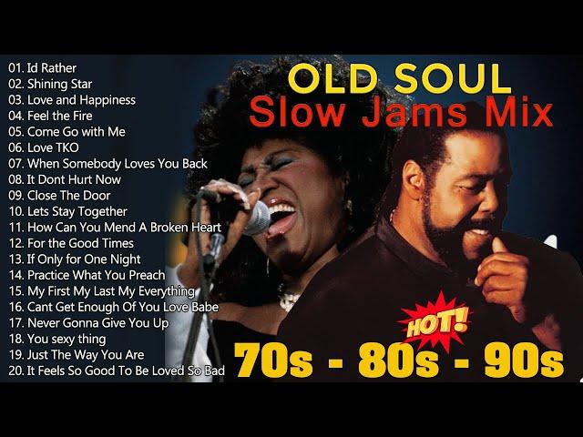 Marvin Gaye, Barry White, Luther Vandross, James Brown, Billy Paul ~ Classic RnB SOUL GrooVe 60s&70s