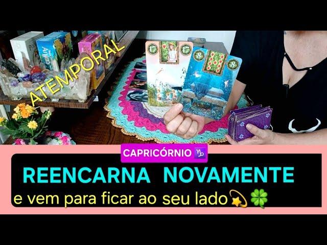 CAPRICÓRNIO ⭐️ reencarna porque quer estar ao seu lado  #tarot