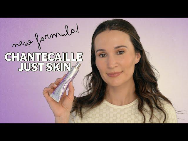 GRWM: trying the NEW Chantecaille Just Skin Tinted Moisturizer