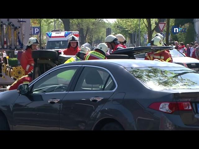 Gaffer: Polizei erteilt Platzverweise bei Unfall in Quakenbrück