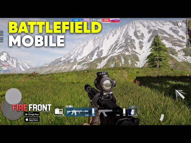 Battlefield Mobile 2.0 (Firefront FPS) | Ultra Realistic Graphics Beta Gameplay