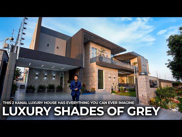 Luxury Shades Of Grey | 2 Kanal House Has  Everything You Can Ever Imagine