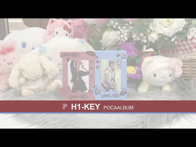 UNBOXING H1-KEY POCAALBUM │ LOVE or HATE POCAALBUM