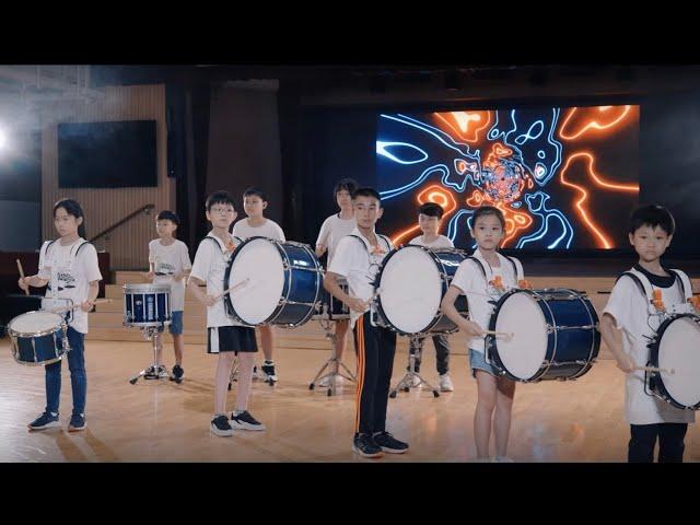 One Kick -"Baby Giant" Drumline -Hong Kong International Drummer Festival