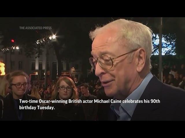 Michael Caine celebrates 90th birthday