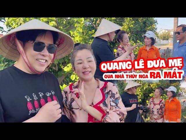 Cười Bể Bụng ca sĩ Quang Lê đưa mẹ qua nhà Danh Hài Thúy Nga ra MẮT