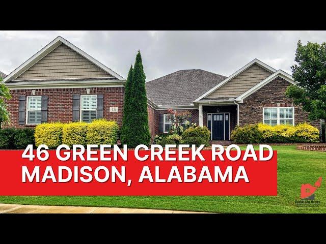 **SOLD** 46 Green Creek Road, Madison Alabama Video Walk Thru