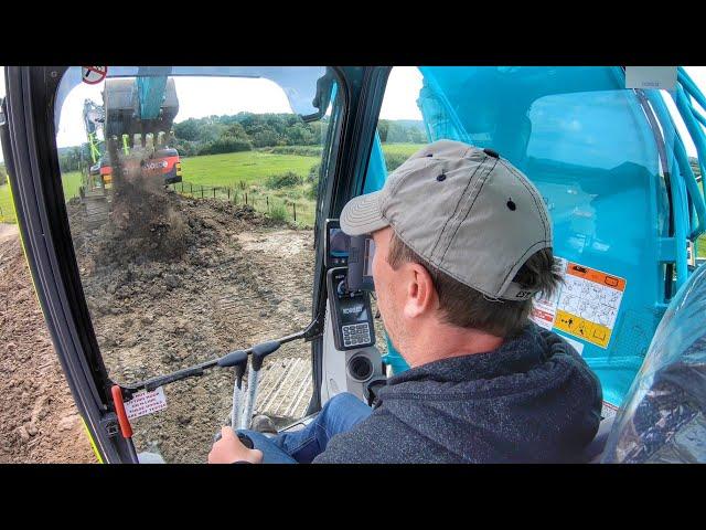 Brand New Kobelco SK210LC Operators View