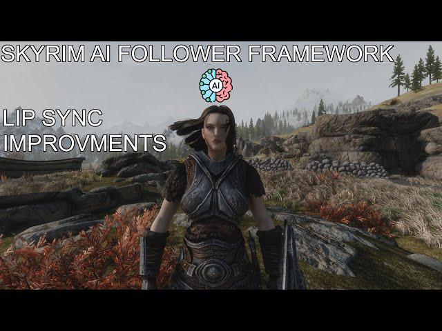 Skyrim AI-FF - Dynamic Lip Sync Improvements