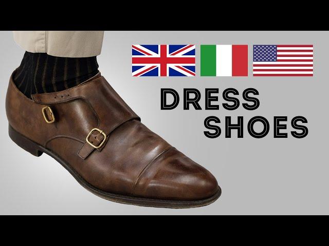 Italian vs. American vs. English Men's Dress Shoes & What Distinguishes Them - Gentleman's Gazette