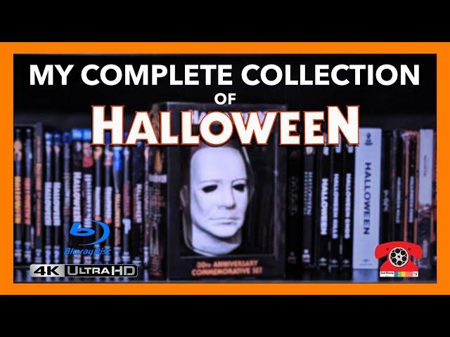 Every "Halloween" Movie in My Collection (4K & Blu-ray)