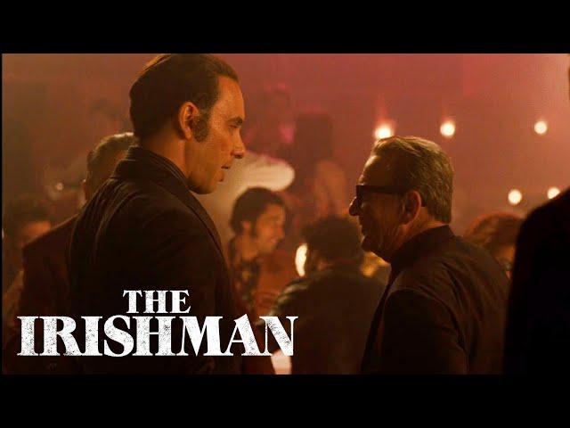 The Irishman (2019) | Russ meets Crazy Joe - 1080p