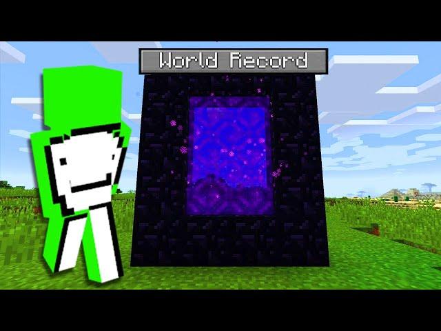 REACTING TO DREAM'S "FAKE" WORLD RECORD MINECRAFT SPEEDRUN!!!