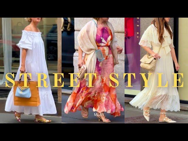 Unique Street Style Trends for Summer 2024 in Milan: Stylish Outfits and Fashion Inspiration