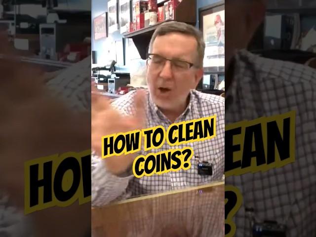 HOW To Clean Coins? #coin