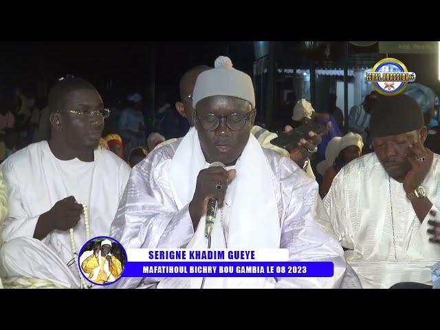 SERIGNE KHADIM GUEYE  GAMBIA LE 08 2023