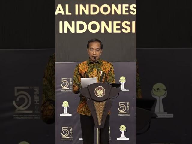 Momen Becanda Jokowi kepada Pemilik Usaha karna takut dikejar pajak#jokowi #hipmi #pajak