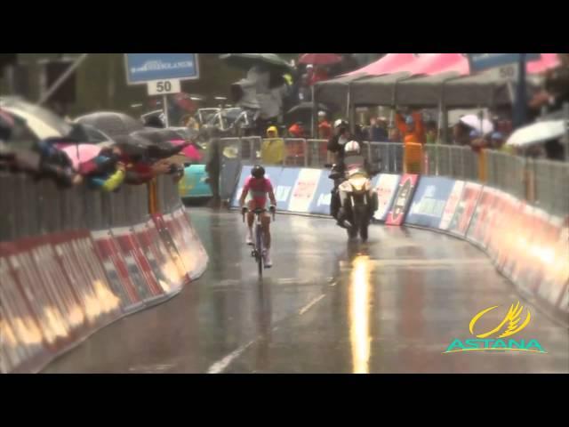 Alexandr Vinokurov before St18 Giro d'Italia