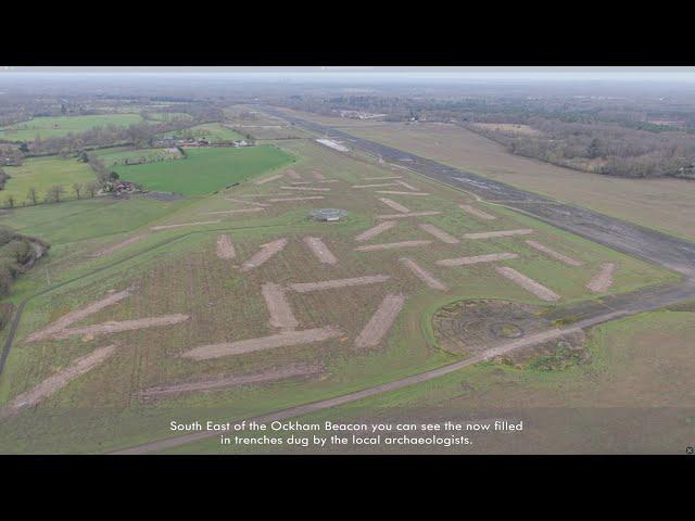 February 2025 - Wisley Airfield site update on the transformation from former airfield to new town